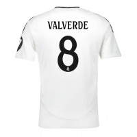 Pánský Fotbalový dres Real Madrid Federico Valverde #8 2024-25 Domácí Krátký Rukáv